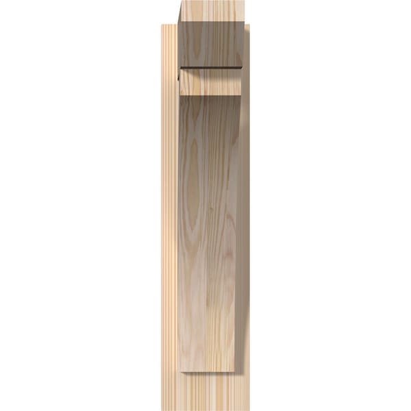 Thorton Slat Smooth Outlooker, Douglas Fir, 5 1/2W X 16D X 24H